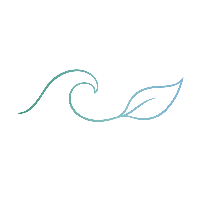 Cappella Counseling Services wave and leaf mark